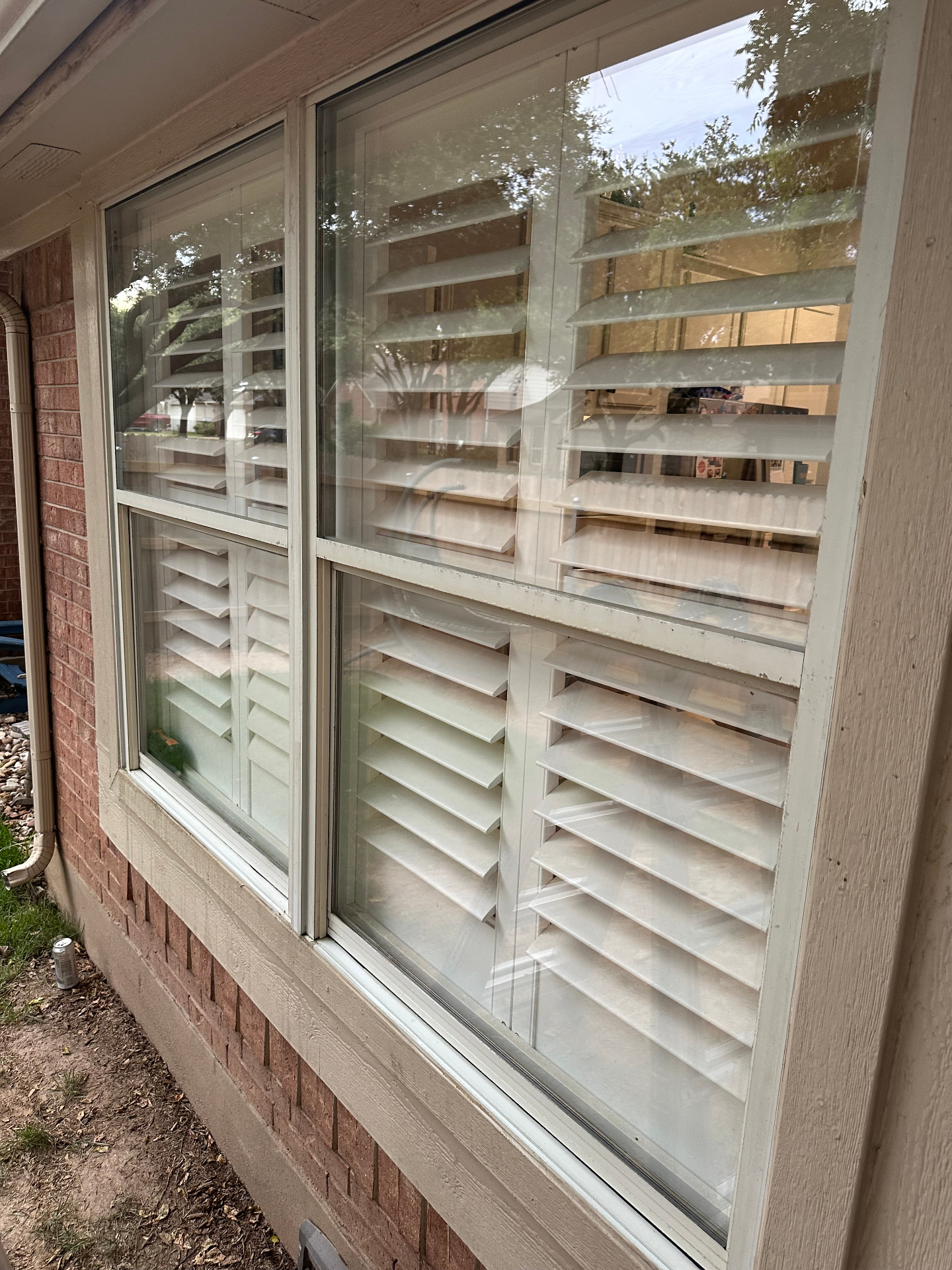 Same Austin home window sparkling clean after Austin Clear service
